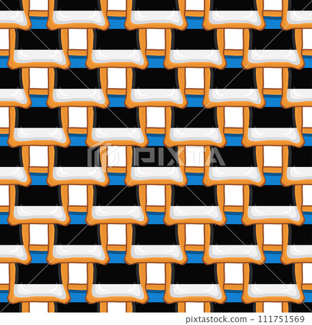 Pattern cookie with flag country Estonia in tasty biscuit Pattern cookie with flag country Estonia in tasty biscuit 111751569