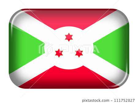Burundi web icon rectangle button 111752827