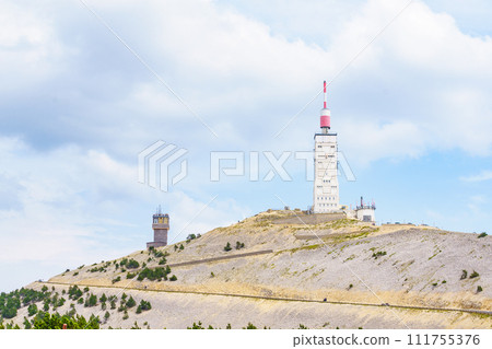 Mont Ventoux, mountain in Provence, France. 111755376