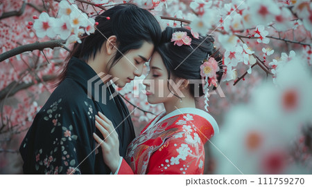 Image of Samurai Couple No1-11 - 111759270