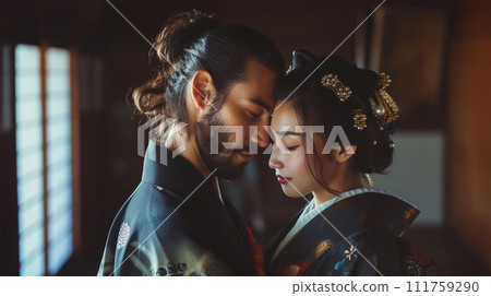 Image of Samurai Couple No1-9 - 111759290