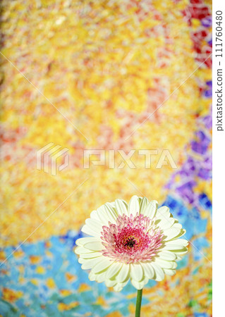 Bright and gorgeous red and pink roses 111760480