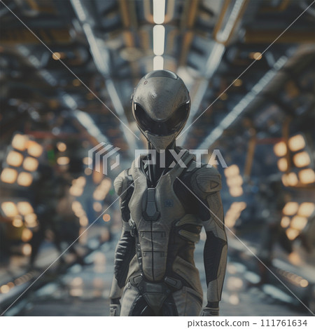 Image of Gray Alien No5-7 111761634