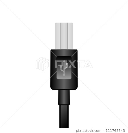 簡單圖解_黑色 USB Type-B 3.0_3.1_公頭 簡單圖解_黑色 USB Type-B 3.0_3.1_公頭 111762343