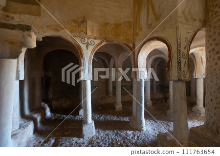 Internal architecture of Hermitage of San Baudelio de Berlanga Internal architecture of Hermitage of San Baudelio de Berlanga 111763654
