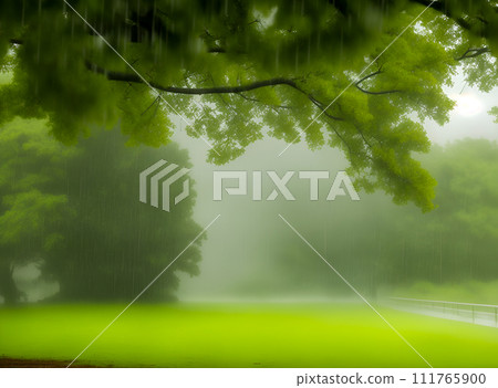 forest in the fog forest in the fog 111765900
