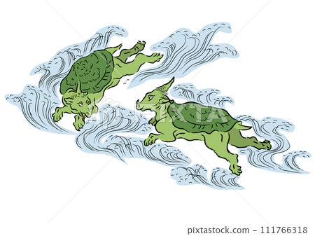 Chojugiga 烏龜顏色 Chojugiga 烏龜顏色 111766318