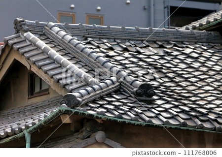 Tile roof of Japan Tile roof of Japan 111768006