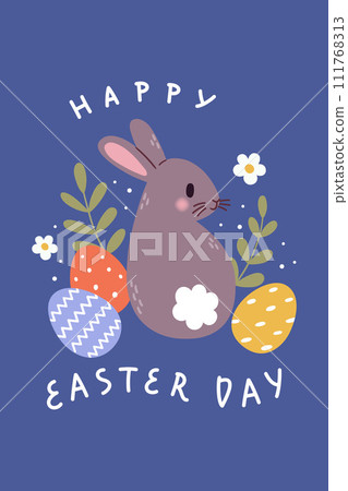 Happy Easter card Happy Easter card 111768313