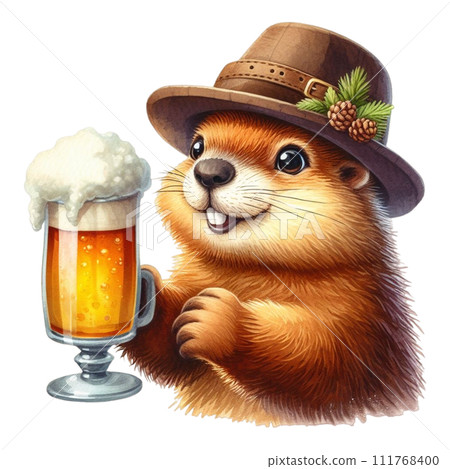Groundhog cute wildlife Groundhog cute wildlife 111768400