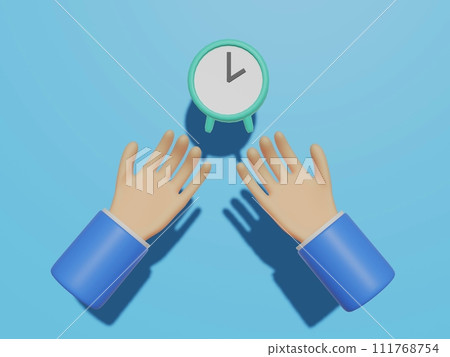 3D 指針和時鐘 3D 指針和時鐘 111768754