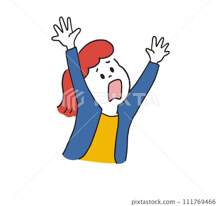 墜落的女人多彩 111769466