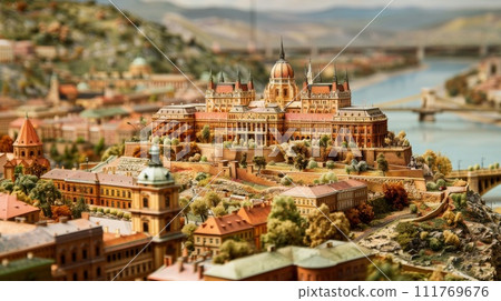 Miniature of the old town 111769676