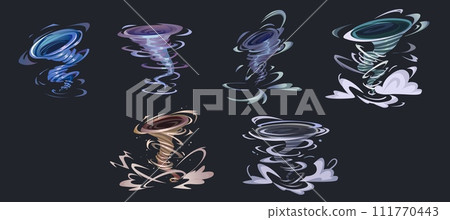 Tornado cartoon collection 111770443
