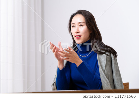 Career women around 40 111771560