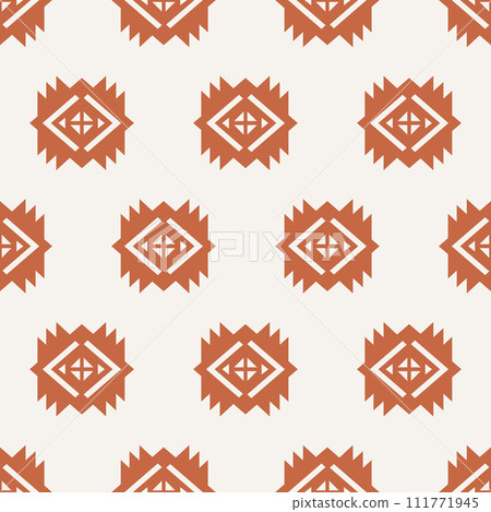 Tribal Southwestern Quilt Navajo Seamless Pattern Tribal Southwestern Quilt Navajo Seamless Pattern 111771945