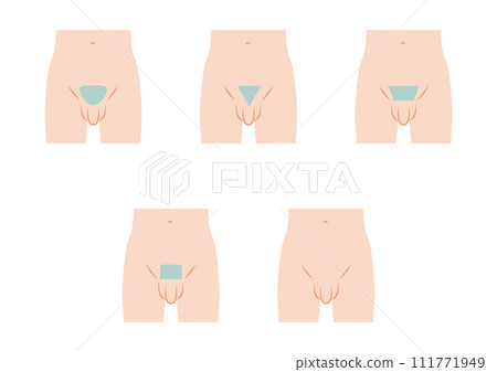 男士V型除毛設計 111771949