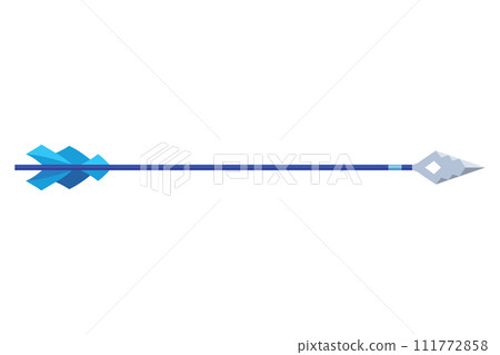 Medieval arrow. Fighting decorative cartoon arrows Design element for poster, label or sign on menu. Color vintage symbols Medieval arrow. Fighting decorative cartoon arrows Design element for poster, label or sign on menu. Color vintage symbols 111772858