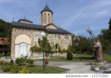 Medieval monastery Raca at Tara mountain in western Serbia Medieval monastery Raca at Tara mountain in western Serbia 111772982