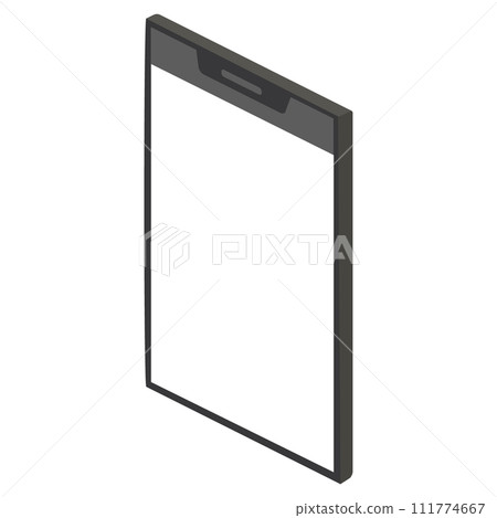 Isometric smartphone illustration Isometric smartphone illustration 111774667
