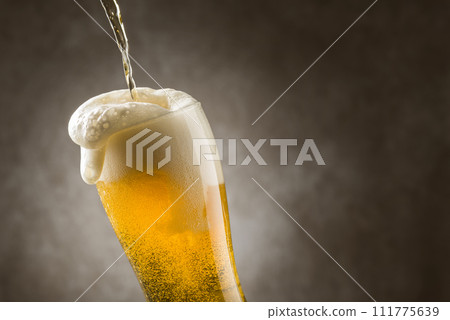 lager beer glass lager beer glass 111775639