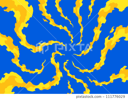 Comic book flame background. Cartoon explosion element. Boom cloud and flame, smoke and explode. Boom effect vector element for game design Comic book flame background. Cartoon explosion element. Boom cloud and flame, smoke and explode. Boom effect vector element for game design 111776029