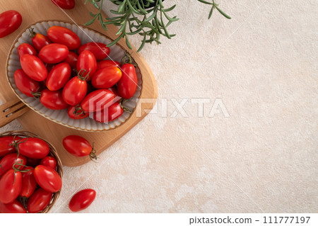 小番茄 番茄 蕃茄 小蕃茄 水果 新鮮 cherry tomatoes チェリートマト 111777197