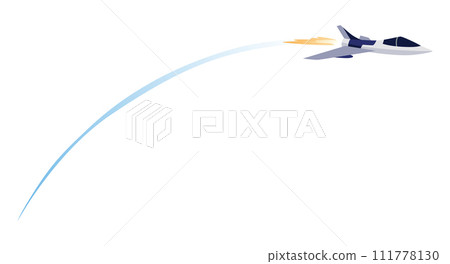 Object can fly in earth atmosphere layers. Colorful infographic icon, spaceship. Vector illustration Object can fly in earth atmosphere layers. Colorful infographic icon, spaceship. Vector illustration 111778130