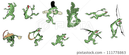 Chojugiga 青蛙顏色 111778863