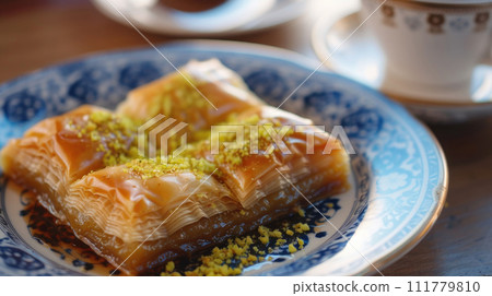 Close-up of Gourmet Baklava 111779810