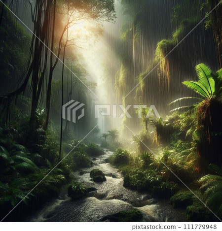 Light into the forest Light into the forest 111779948