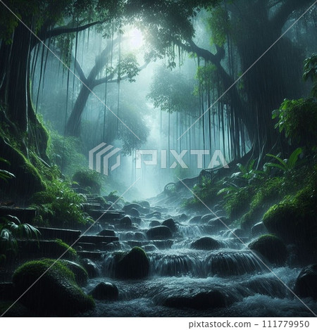 Light into the forest 111779950