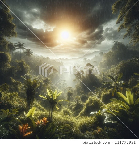 Light into the forest 111779951