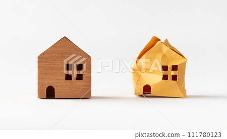 隨著時間的推移而惡化的房屋、住宅、房地產 隨著時間的推移而惡化的房屋、住宅、房地產 111780123