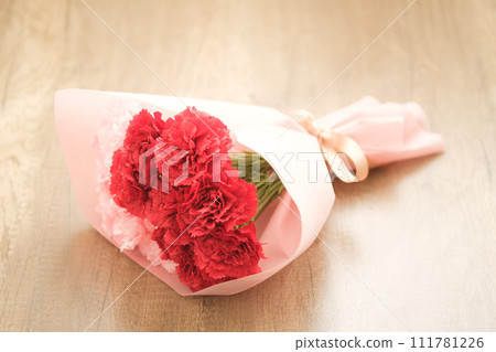 Bouquet of Carnation on Mother's Day Bouquet of Carnation on Mother's Day 111781226