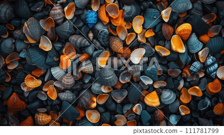 Sea shells background. Seashells background Sea shells background. Seashells background 111781799