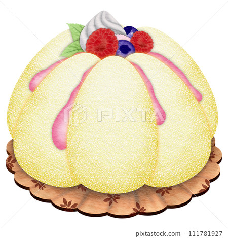 Berry Lava Cake 111781927