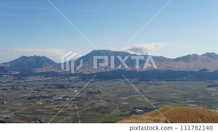 冬天從大觀峰眺望的景色 111782140