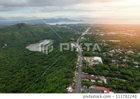 Central america Nicaragua country background 111782248