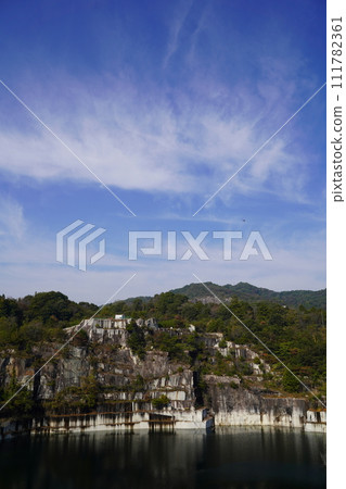 石切山（Ishigiri Mountains）是日本最大的稻田採石場，位於日本茨城縣笠間市。 111782361