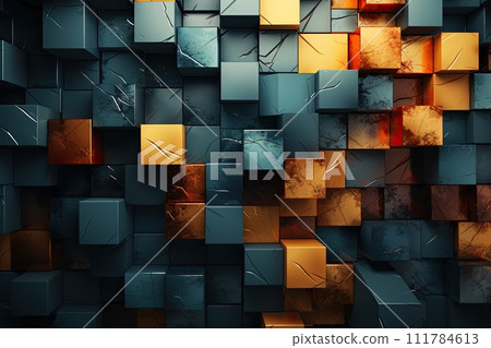 Bright, multicolored abstraction techniques using various methods, background, 111784613