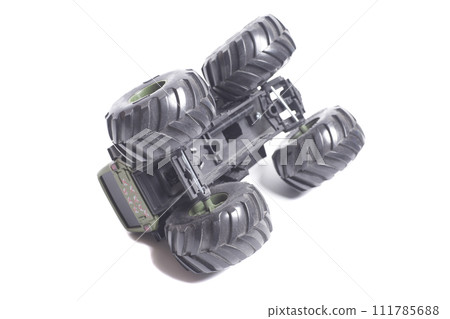 radio-controlled offroad 4x4 toy car. radio-controlled offroad 4x4 toy car. 111785688