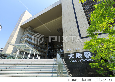大阪市北區梅田、大阪站北口大樓梯 大阪市北區梅田、大阪站北口大樓梯 111785934