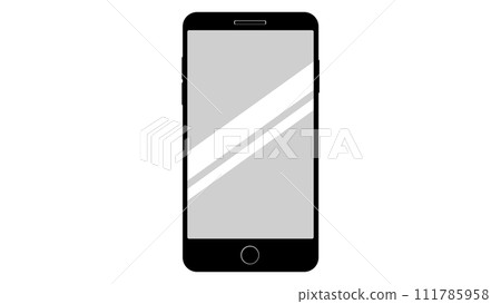 插畫素材:智慧型手機 插畫素材:智慧型手機 111785958