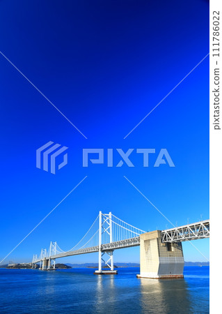 [香川縣] 晴朗的瀨戶大橋（瀨戶大橋紀念公園） 111786022