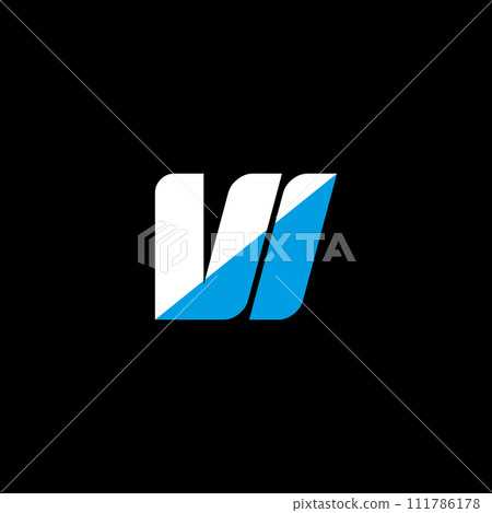 VI letter logo design on black background. VI creative initials letter logo concept. VI icon design. VI white and blue letter icon design on black background. V I VI letter logo design on black background. VI creative initials letter logo concept. VI icon design. VI white and blue letter icon design on black background. V I 111786178