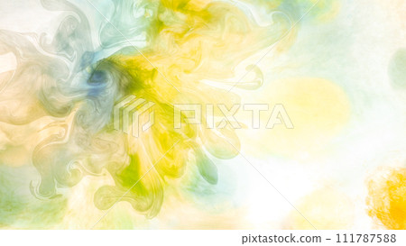 水彩抽象背景影像,具有溫暖、陽光的色調。 水彩抽象背景影像,具有溫暖、陽光的色調。 111787588