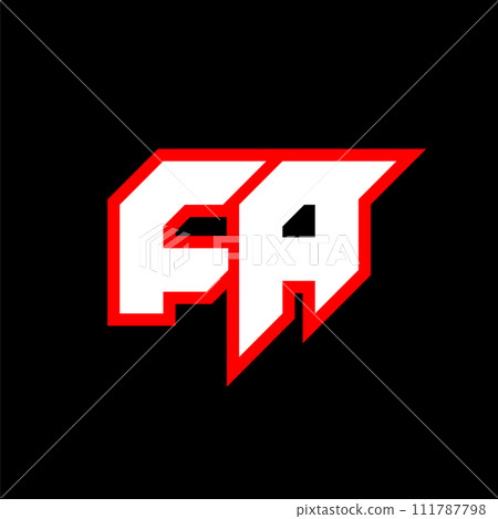 FA logo design, initial FA letter design with sci-fi style. FA logo for game, esport, Technology, Digital, Community or Business. F A sport modern Italic alphabet font. Typography urban style fonts. FA logo design, initial FA letter design with sci-fi style. FA logo for game, esport, Technology, Digital, Community or Business. F A sport modern Italic alphabet font. Typography urban style fonts. 111787798