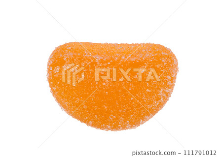 fruit gummy candies isolated 111791012