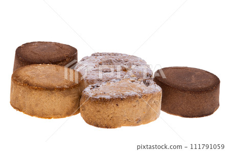 spanish shortbread isolated spanish shortbread isolated 111791059